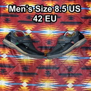 Kickers 9517 Black Slip On Leather Casual Shoes Men’s Size 8.5 US 42 EU